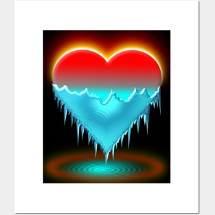 Melt Your Ice Cold Heart Posters and Art